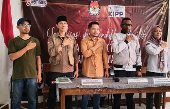 KIPP Gelar Sosialisasi Pendidikan Pemilih Gandeng Puluhan Pengamen