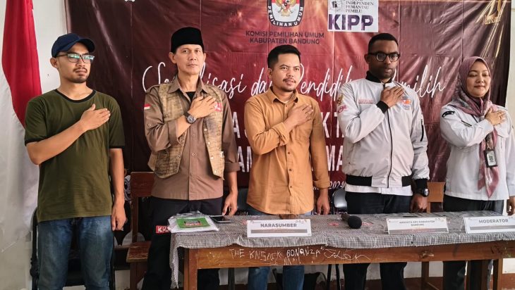 KIPP Gelar Sosialisasi Pendidikan Pemilih Gandeng Puluhan Pengamen
