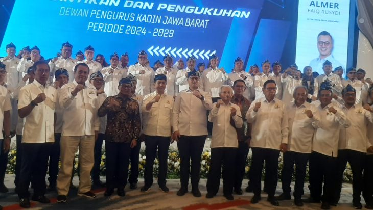 Almer Faiq Rusydi Resmi Dilantik Sebagai Ketua Umum Kadin Jawa Barat Periode 2025-2030