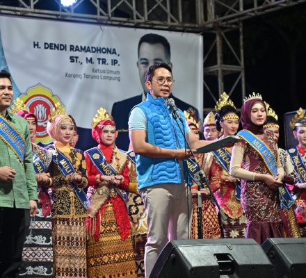 Radityo Egi Pratama Apresiasi Gebyar Karang Taruna Lampung Selatan 2025