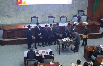 DPRD Kab. Bandung Tindaklanjuti Keputusan KPU, Gelar Rapat Paripurna tetapkan Bupati Dan Wakil Bupati Bandung  
