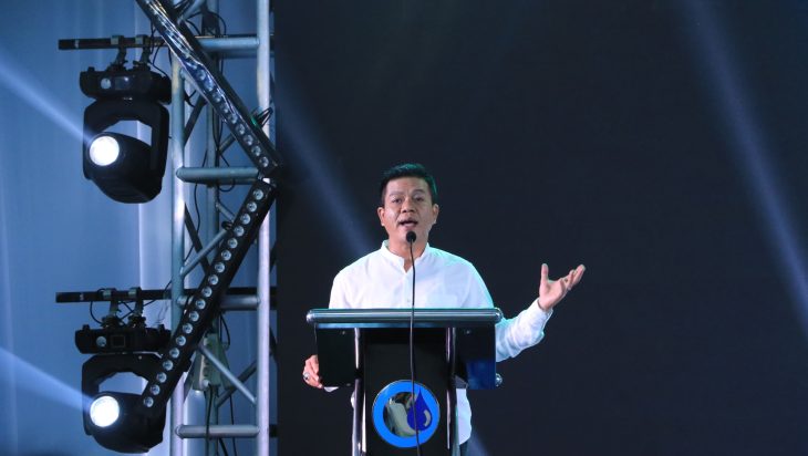 Kang DS dan Wamen PU Groundbreaking Proyek SPAM Ciparay Bandung Timur