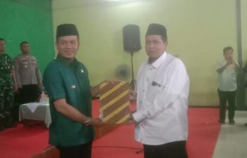 H. Acep Ketua Linmas Desa Rahayu TKI Sampaikan Arahan Sesuai Petunjuk Kompol Bony Yuniar