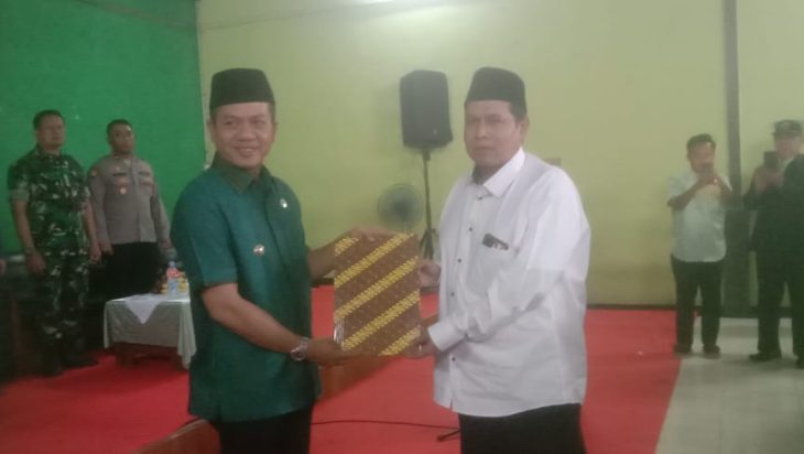 H. Acep Ketua Linmas Desa Rahayu TKI Sampaikan Arahan Sesuai Petunjuk Kompol Bony Yuniar