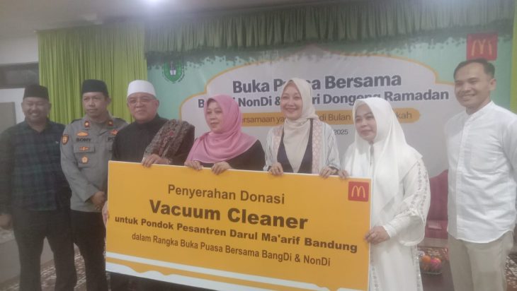 McDonald's Safari Ramadhan dan Buka Puasa Bersama Anak Yatim di Pondok Pesantren Darul Ma'arif