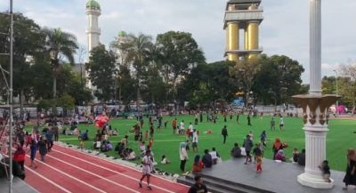 Bupati Kang DS Resmikan Lapangan Upakarti Soreang di Hari Jadi ke-384 Kabupaten Bandung