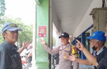 Kapolsek Margaasih Kompol. Bony Yuniar.AA.,S.Ip,.MH. Bersama Babinkamtibmas Gencarkan Sosialisasi C3 Dengan Maraknya Kejahatan