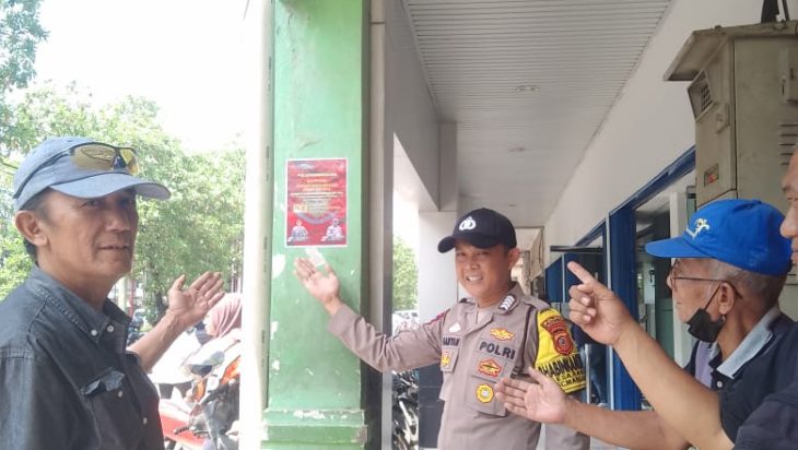 Kapolsek Margaasih Kompol. Bony Yuniar.AA.,S.Ip,.MH. Bersama Babinkamtibmas Gencarkan Sosialisasi C3 Dengan Maraknya Kejahatan