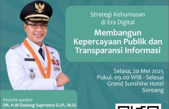 PWI Kabupaten Bandung Gelar Seminar Kehumasan, Soroti Transparansi dan Kepercayaan Publik di Era Digital