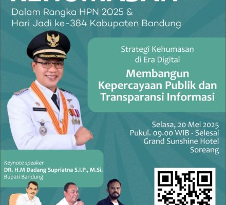PWI Kabupaten Bandung Gelar Seminar Kehumasan, Soroti Transparansi dan Kepercayaan Publik di Era Digital