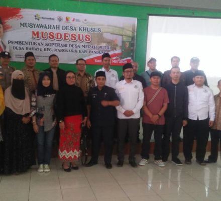 Koperasi Desa Merah Putih Desa Rahayu Sudah Terbentuk, H. Asep Andian Terpilih Menjadi Ketua