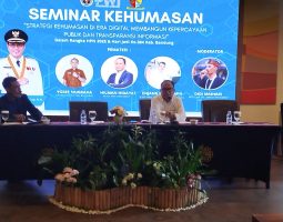 H. Hilman Hidayat : Wartawan Harus Bisa Membentuk Opini Jangka Panjang.