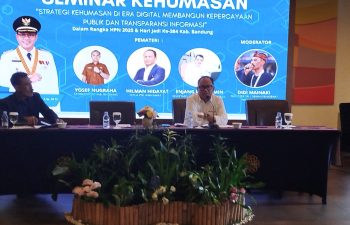 H. Hilman Hidayat : Wartawan Harus Bisa Membentuk Opini Jangka Panjang.