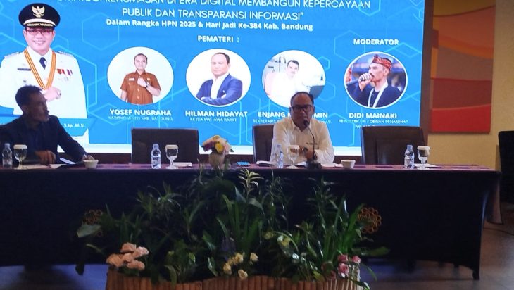 H. Hilman Hidayat : Wartawan Harus Bisa Membentuk Opini Jangka Panjang.
