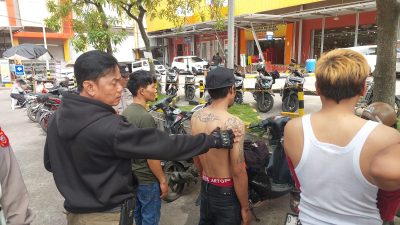 Jajaran Polsek Margaasih Amankan Preman Berkedok Parkir Di Borma Taman Kopo Indah Wilayah Hukum Polsek Margaasih