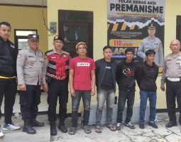 Jajaran Polsek Margaasih Amankan Preman Berkedok Parkir Di Borma Taman Kopo Indah Wilayah Hukum Polsek Margaasih