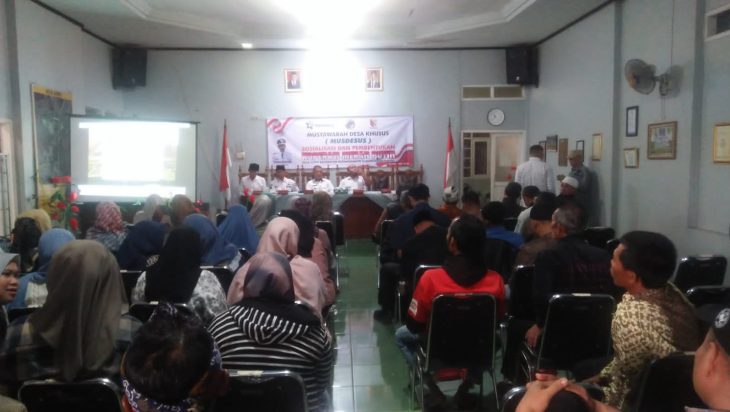 Musdesus Sosialisasi Pembentukan Koperasi Desa Merah Putih Digelar Di Aula Desa