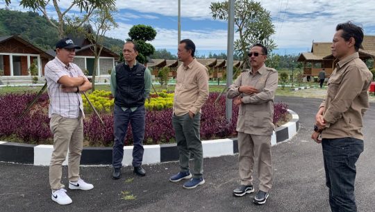 Anggota DPRD Kab. Bandung H. Dudi Mustopa : Pembangunan Kampung Sunda Kurang Sesuai Dengan Perencanaan.