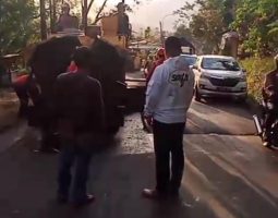 Hotmix Jalan Banjaran-Pangalengan: Warga Pangalengan Apresiasi Perbaikan Infrastruktur!
