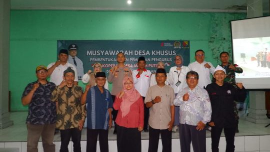 Dalam Musdesus Pembentukan Koperasi Desa Merah Putih Ade Sutisna Terpilih Menjadi Ketua