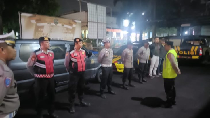 Jajaran Polsek Margaasih Polres Cimahi Lakukan Razia Knalpot Brong antisipasi C3