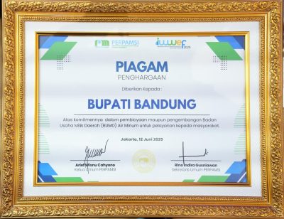 Bedas Pisan! Bupati Bandung Kembali Raih Penghargaan dari Kemendagri