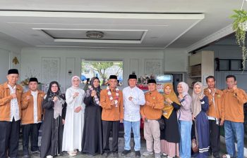 Khalifah MTQH ke XXXIX Kab. Subang Disambut Dinas PUTR Kab. Bandung di Soreang