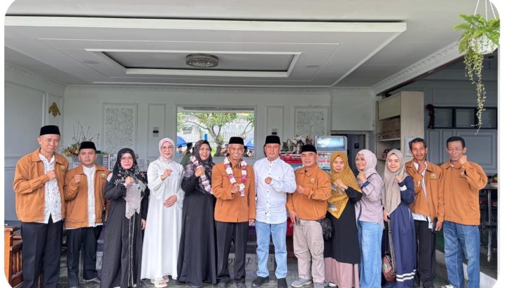 Khalifah MTQH ke XXXIX Kab. Subang Disambut Dinas PUTR Kab. Bandung di Soreang