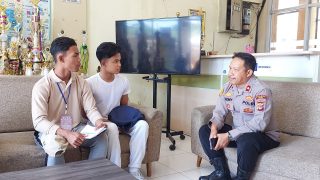 Kapolsek Margaasih Kompol Bony Yuniar, AA.S.Ip.MH. Beserta Jajaran Kunjungi SMAN 1 Margaasih. Sampaikan Pesan Kamtibmas.