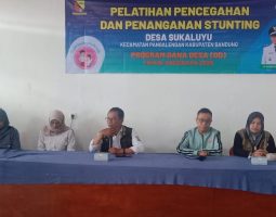 Desa Sukaluyu Deklarasikan Perang terhadap Stunting: Inisiatif Sekdes Asep Taryana Berbuah Pelatihan Komprehensif