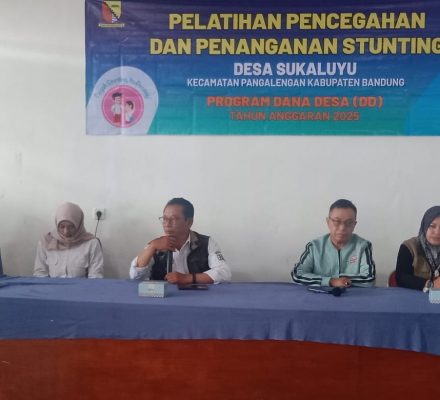 Desa Sukaluyu Deklarasikan Perang terhadap Stunting: Inisiatif Sekdes Asep Taryana Berbuah Pelatihan Komprehensif