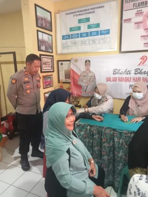 Dalam Rangka memperingati Hari Ulang Tahun LANSIA, Senam SORIN Kabupaten Bandung Mengadakan Pemeriksaan PTM  Secara Gratis
