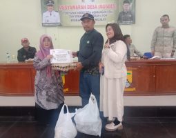 MUSDES Tetapkan indeks Desa Margamukti dan Sosialisasikan Program e-HDW Desa Margamukti Tahun 2025