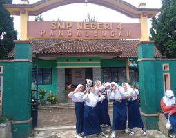 SMPN 4 Pangalengan. Program Makan Bergizi Gratis dapat Sambutan Hangat dari Siswa