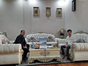 Kapolsek Margaasih Polres Cimahi Pulbaket Penggalangan Piala Presiden 2025
