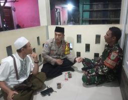 BHABINKAMTIBMAS POLSEK MARGAASIH POLRES CIMAHI AIPDA AFIP LUTFI HADIRI ACARA MUHARAM DAN ISTIGHOSAH CIKUYA LAGADAR