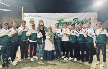 Kab. Bandung Ikuti FORNAS VIII 2025 di NTB, Legislator PKB Dudi Mustopa dan Anggota DPRD Lainnya Temui Untuk Memberikan Semangat Dan Motivasi KORMI Kab. Bandung Di NTB