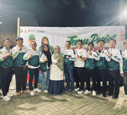 Kab. Bandung Ikuti FORNAS VIII 2025 di NTB, Legislator PKB Dudi Mustopa dan Anggota DPRD Lainnya Temui Untuk Memberikan Semangat Dan Motivasi KORMI Kab. Bandung Di NTB