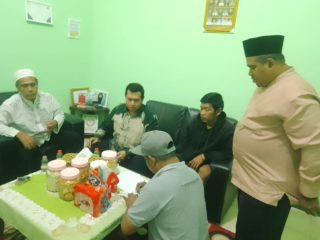 BHABINKAMTIBMAS DESA RAHAYU POLSEK MARGAASIH TERIMA LAPORAN KDRT WARGANYA