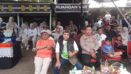 KAPOLSEK MARGAASIH POLRES CIMAHI KOMPOL BONY YUNIAR, AA.,S.IP., MH. HADIRI LAGA FINAL RAHAYU BOYS CUP 2025