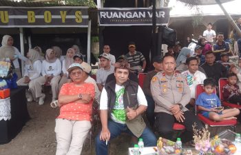 KAPOLSEK MARGAASIH POLRES CIMAHI KOMPOL BONY YUNIAR, AA.,S.IP., MH. HADIRI LAGA FINAL RAHAYU BOYS CUP 2025