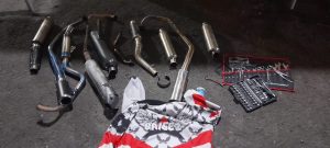 JAJARAN POLSEK MARGAASIH POLRES CIMAHI OPRASI ANTISIPASI C3 KEDAPATAN GENG MOTOR BRIGEZ.