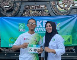 Anggota DPRD Linda Herlina : PKB Fun Run Berikan Door prize 4 Tiket Untuk Umroh.