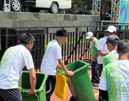 Pasca PKB Fun Run 2025, Ketua Fraksi PKB Bersama Kader Terjun Langsung Bersihkan Sampah