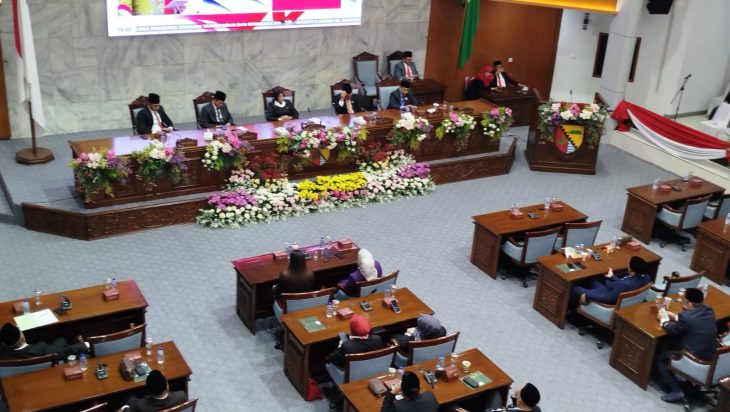 Rapat Paripurna Menyimak Pidato Presiden Penyampaian Keterangan Pemerintah tentang RUU APBN 2026 dan Nota Keuangan