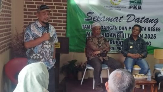 Legislator PKB Hilman Faroq Kembali laksanakan Reses Di Dapil 3