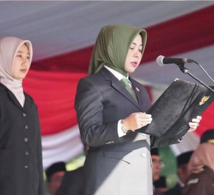 Hari Kesaktian Pancasila, Ketua DPRD Kabupaten Bandung Renie Rahayu Fauzi Bacakan Ikrar Hari Kesaktian Pancasila