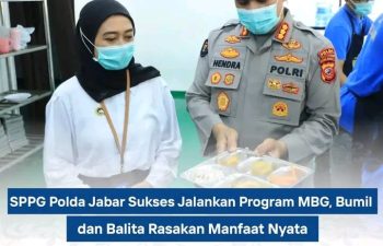SPPG Polda Jabar Sukses Jalankan Program MBG, Bumil dan Balita Rasakan Manfaat Nyata