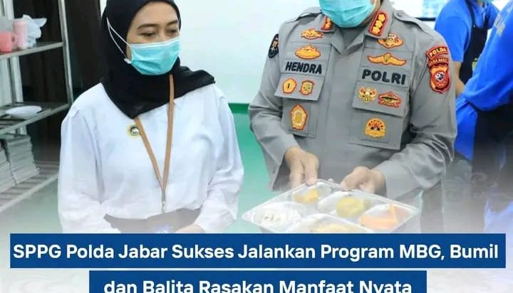 SPPG Polda Jabar Sukses Jalankan Program MBG, Bumil dan Balita Rasakan Manfaat Nyata
