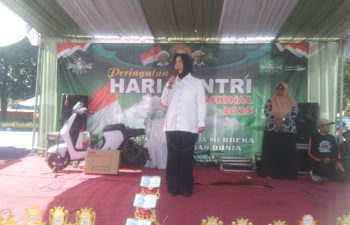 Ketua DPRD Renie Rahayu Buka Kirab Santri Dalam Rangka Hari Santri Nasional di Majalaya